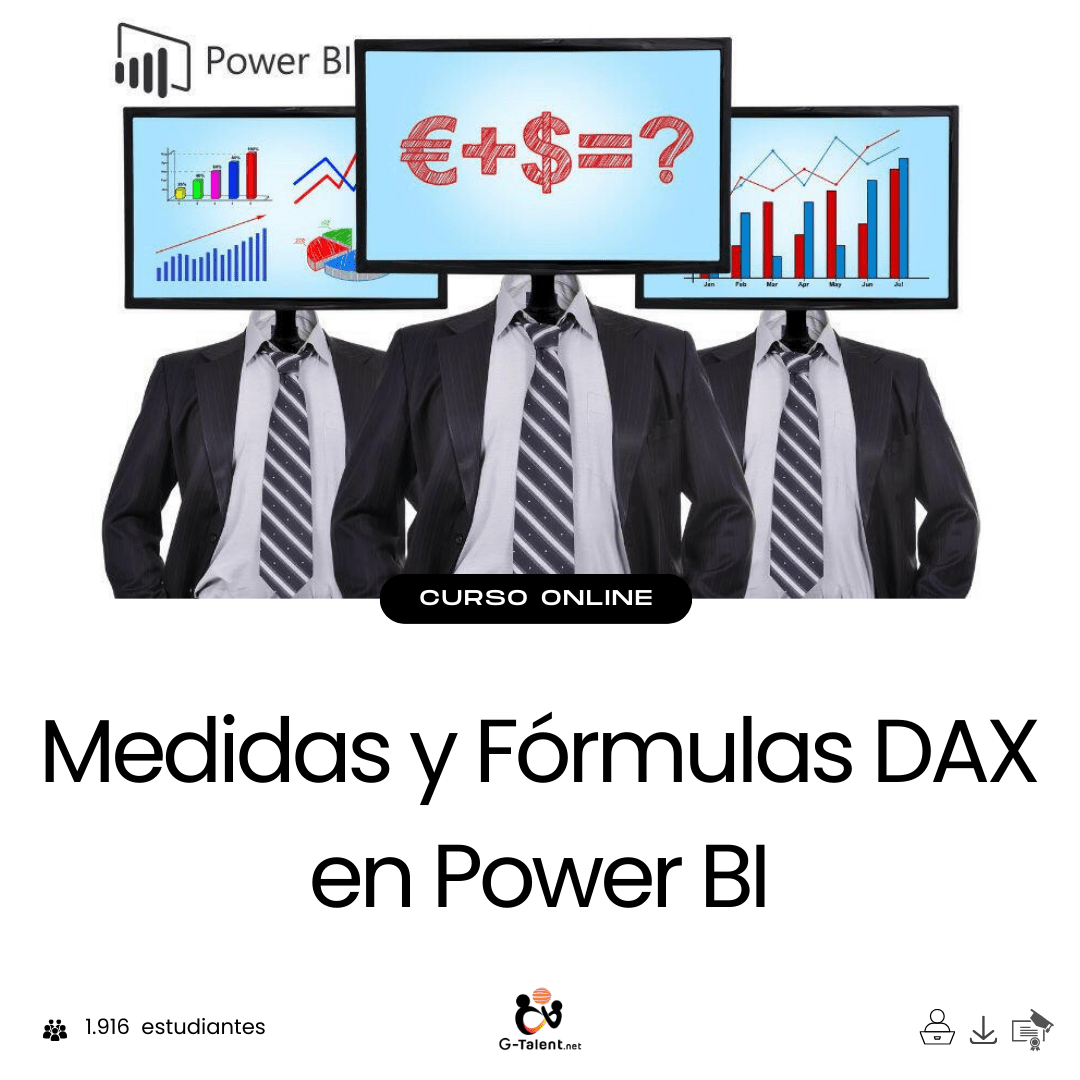 Medidas y Fórmulas DAX en Power BI - G - Talent.Net