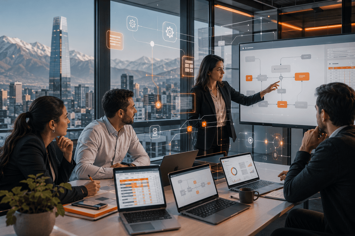 Automatización de procesos en Chile 2026: guía con IA, Excel y Power Automate para empresas - G-Talent.Net