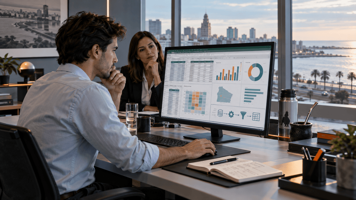 ¿Qué significa Excel avanzado en una oferta de trabajo en Uruguay? Habilidades y prueba 2026 - G-Talent.Net