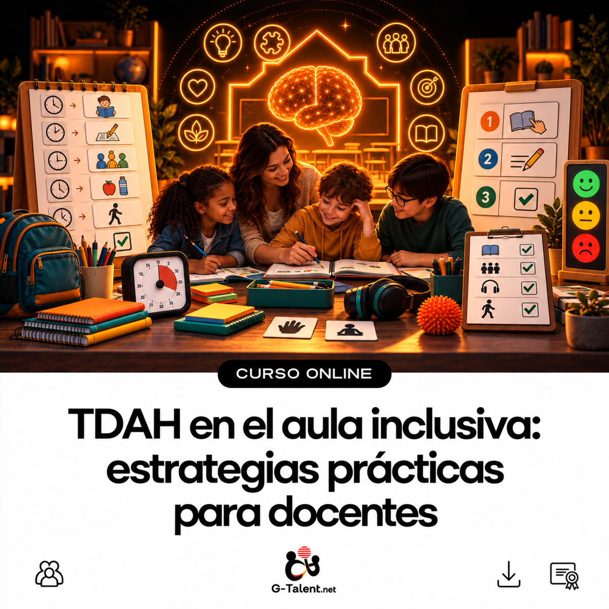 TDAH en el aula inclusiva: estrategias prácticas para docentes